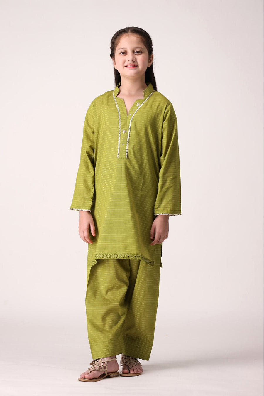 TEXTURED LAWN 2-PCS