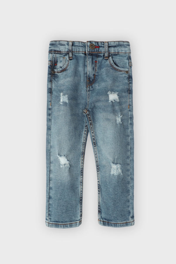 BLUE STRETCH SKINNY DENIM