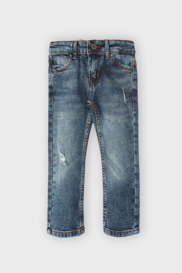BLUE STRETCH SKINNY DENIM