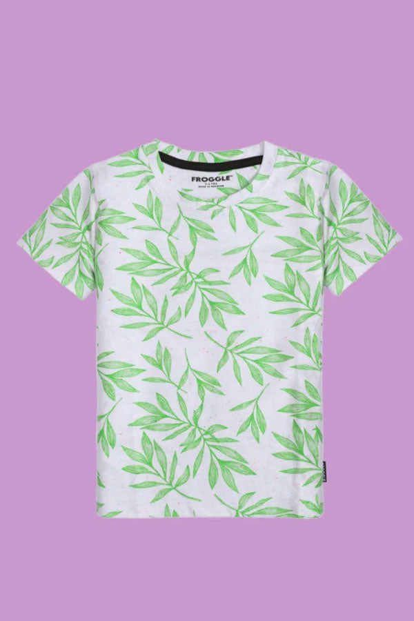 FLORAL PRINT T-SHIRT